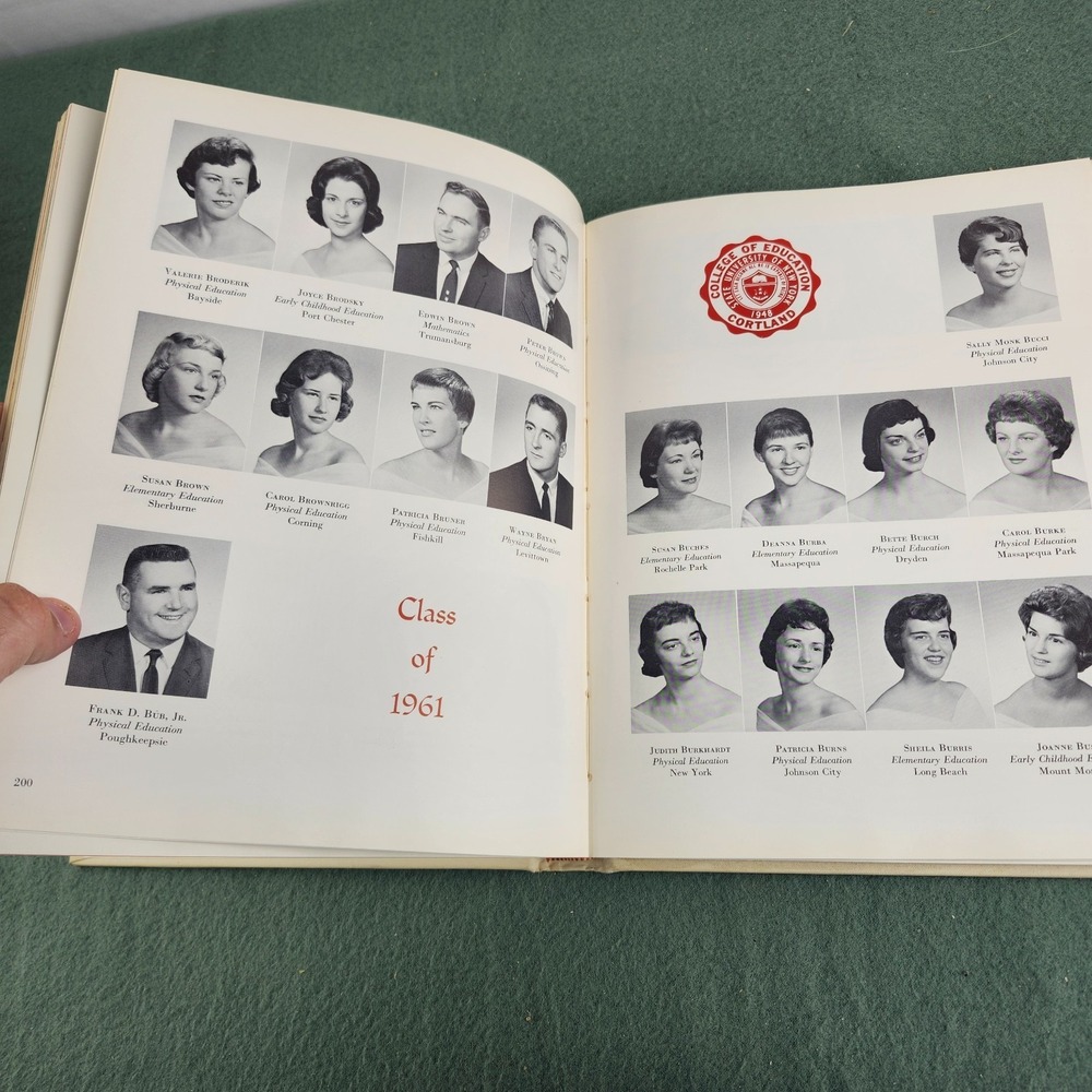 Didascaleion 1961 / SUNY Cortland Yearbook / State University of New York VTG - Picture 5 of 8